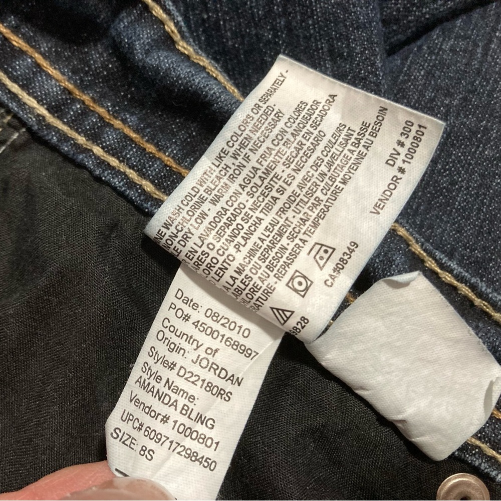 Gloria Vanderbilt women jeans size 8 short - Picture 4 of 10
